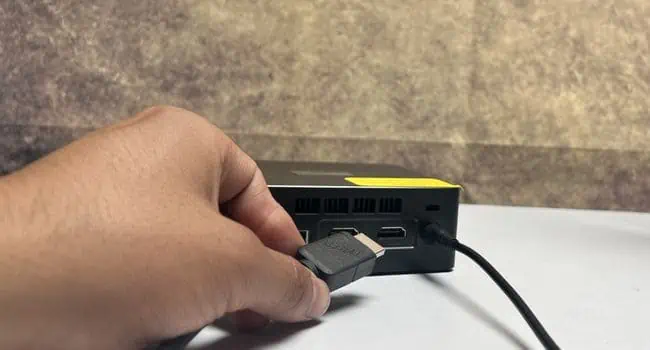 How to Use Monitor Without PC? Detailed Guide 53 connect-hdmi-cable-to-mini-pc