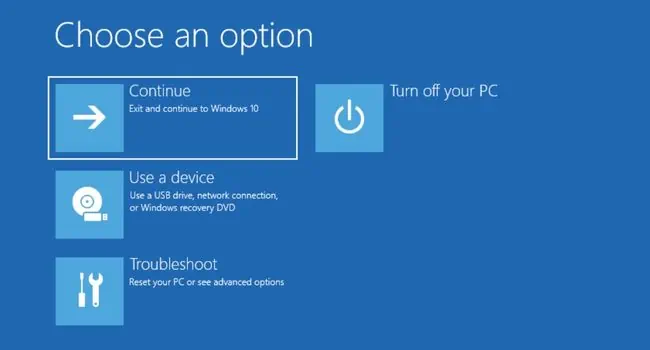 14 Ways to Fix Windows Boot Loop 4 continue-in-choose-an-option