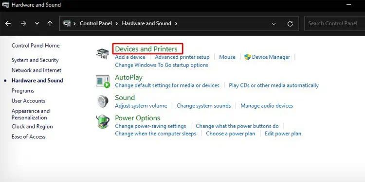 devices-and-printers