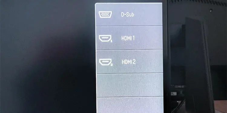 7 Ways to Fix “No Signal” in BenQ Monitor 1 display-input-benq-monitor