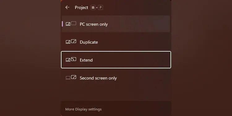 7 Ways to Fix “No Signal” in BenQ Monitor 6 duplicate-or-extend