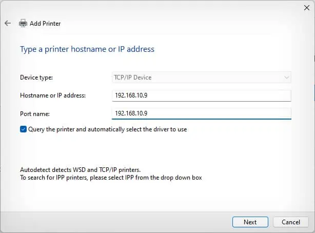 enter-ip-address-of-printer