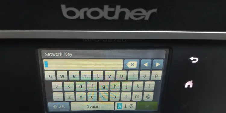 How to Connect Brother Printer to Wi-Fi 5 enter-the-network-password