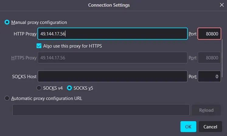 How to Open Proxy Settings in Firefox 4 firefox-manual-proxy-configuration