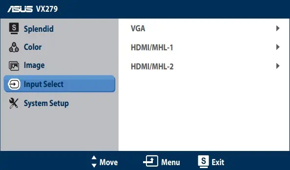 ASUS Monitor HDMI No Signal? Here're 8 Ways to Fix It 2 input-source