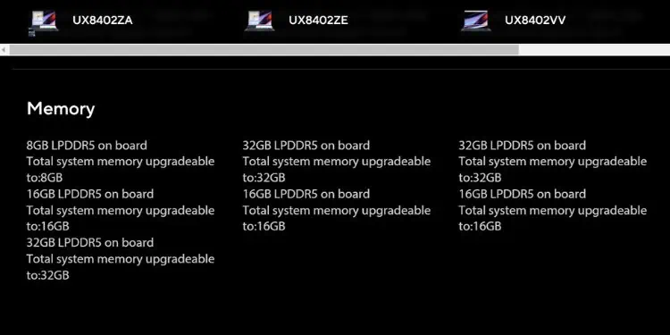 laptop-memory-specification