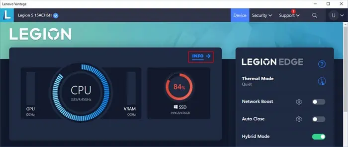How to Find Serial Number on Lenovo Laptop 2 lenovo-vantage-device-info