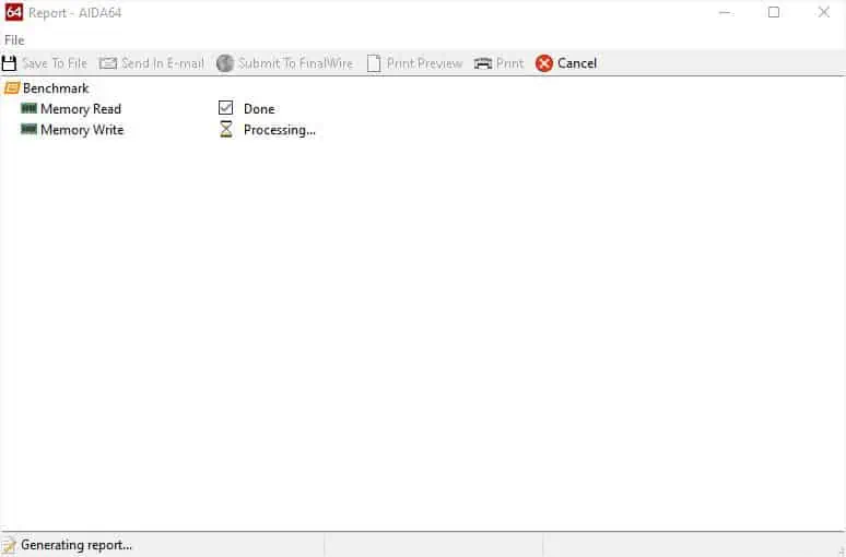 memory-benchmarking-and-report-formation