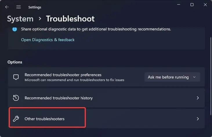 9 Ways to Fix Keyboard Input Lag 4 other-troubleshooter