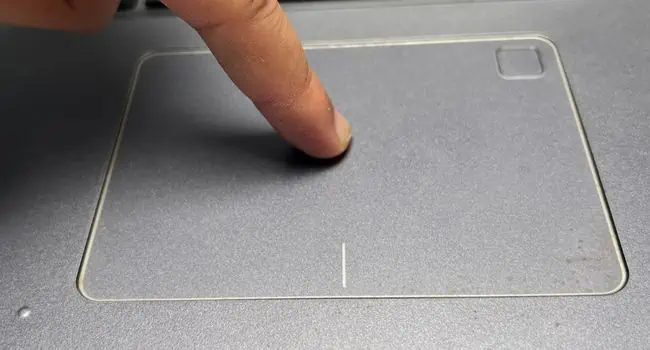 press-touchpad