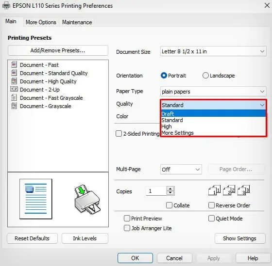 print-quality-in-printer