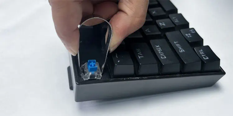 How to Fix a Stuck Key on a Keyboard 3 remove-hot-swappable-switch