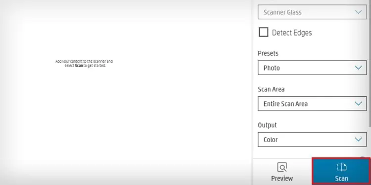 How to Scan a Document on HP Printer 22 scan-button-on-hp-smart-1
