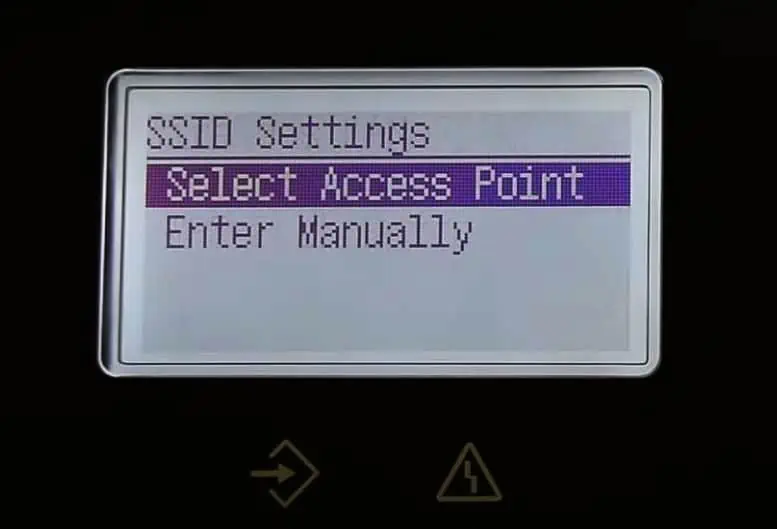 How to Connect Canon Printer to Wi-Fi 7 select-access-point