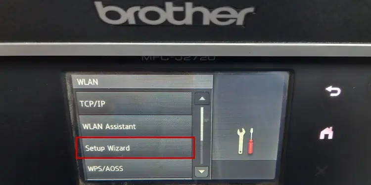 How to Connect Brother Printer to Wi-Fi 3 set-up-wizard-on-brother-printer