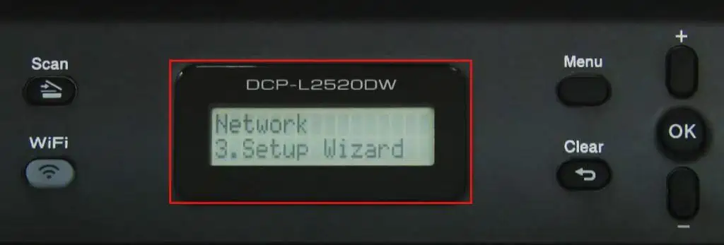 How to Connect Brother Printer to Wi-Fi 13 setup-wizard-on-printer-1024x347