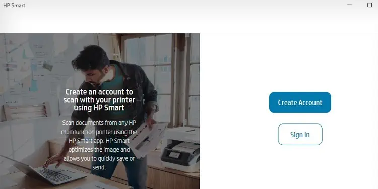 How to Scan a Document on HP Printer 21 sign-in-to-hp-account