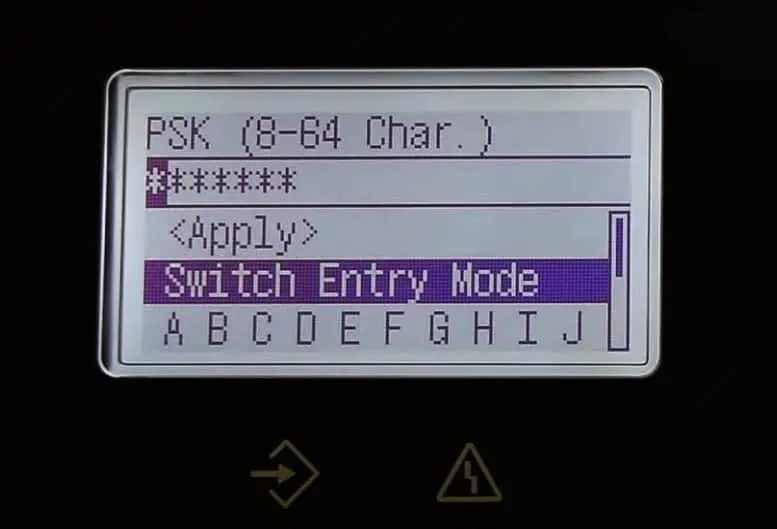 How to Connect Canon Printer to Wi-Fi 9 switch-entry-mode