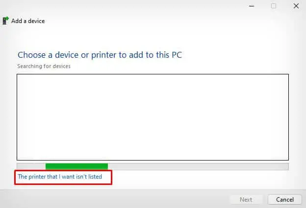 the-printer-that-i-want-is-not-listed