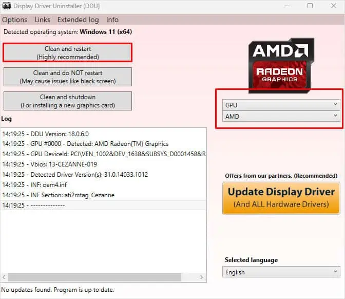 uninstall-using-ddu-amd-driver