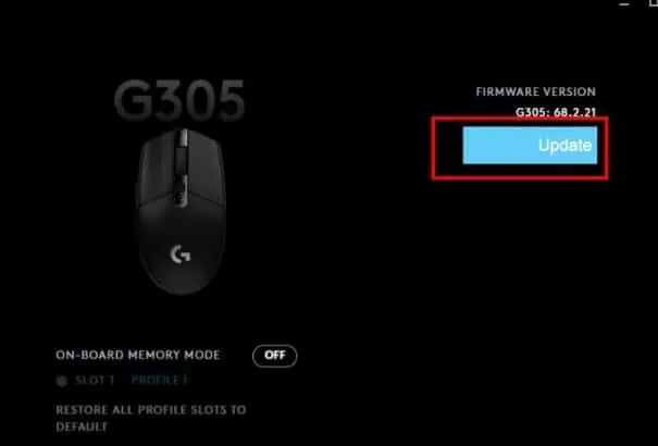 8 Ways to Fix Logitech Mouse Lagging 11 update-mouse-firmware-logitech-mouse-lag