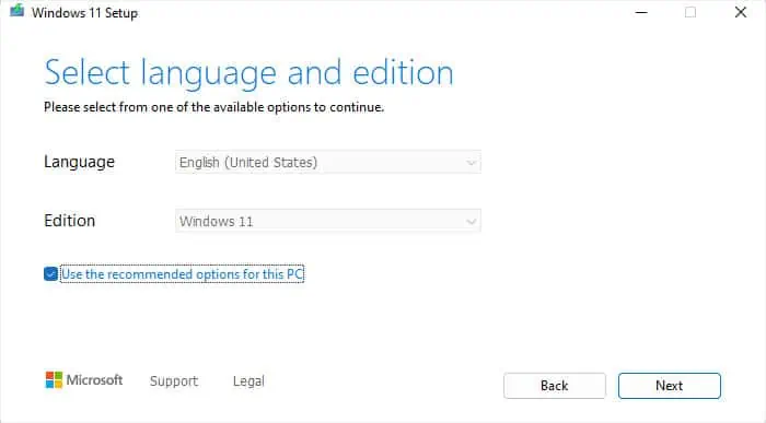 Computer Won't Shut Down? Here're 8 Ways to Fix It 11 use-recommended-options-for-this-pc