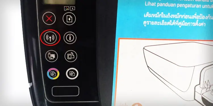 wireless-light-on-printer
