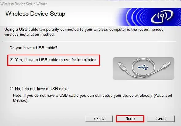 How to Connect Brother Printer to Wi-Fi 30 yes-i-have-a-usb-cable
