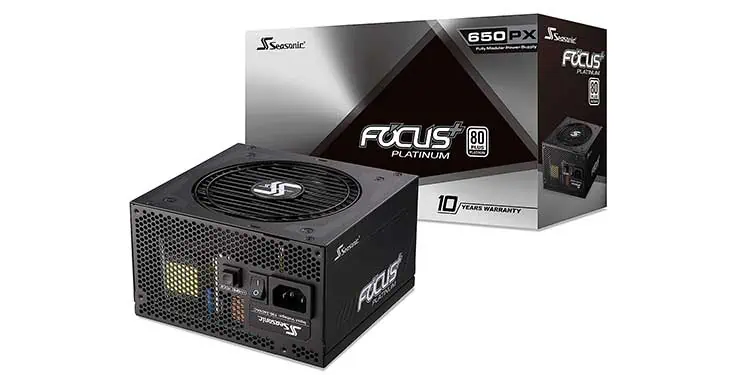 10 Best 650W PSUs for Gaming in 2023 10 Seasonic-FOCUS-Plus-650-Platinum—Best-650W-with-80-Platinum-Efficiency