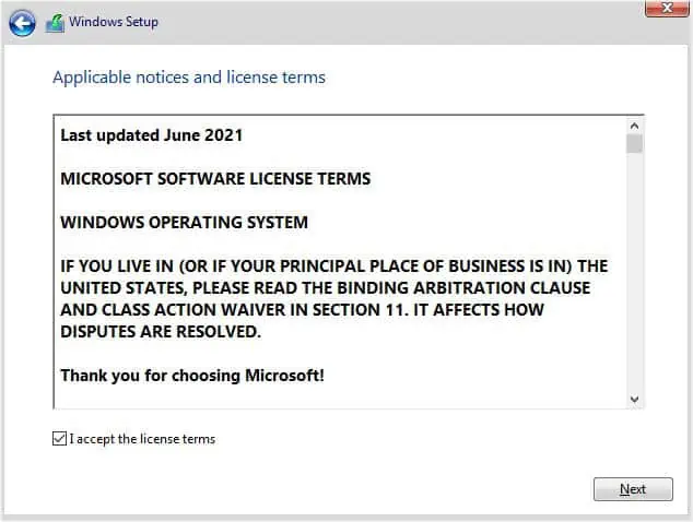 accept-license-terms-windows-installation