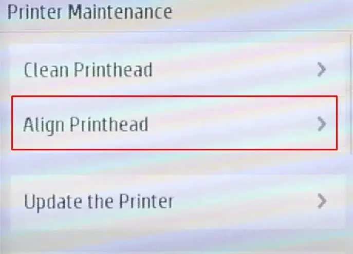align-printhead-option