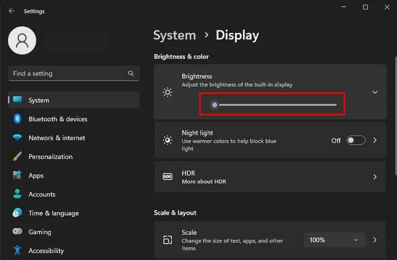 7 Ways to Adjust Brightness on Laptop 3 brightness-settings-windows-11