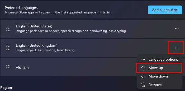 How to Reset a Laptop Keyboard 6 change-preferred-language-list