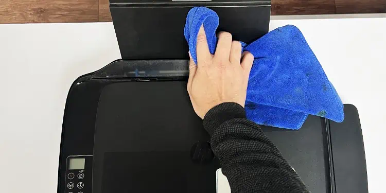 How to Clean a Printer (Complete Guide) 4 clean-input-tray-of-printer