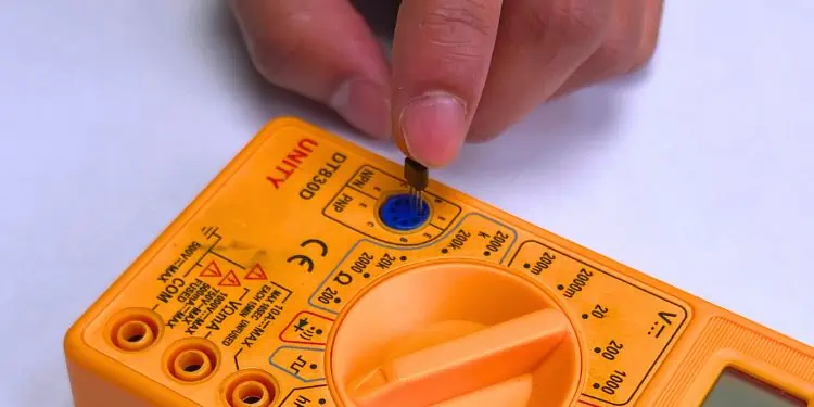 connect-transistor-in-digital-multimeter