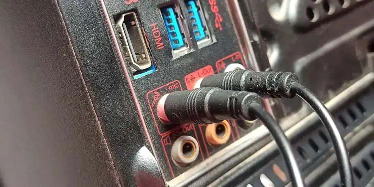 Astro A10 Mic Not Working? 7 Ways to Fix It 2 connecting-audio-ports-to-the-back-of-pc