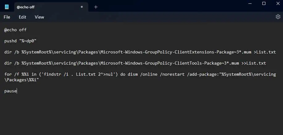How to Fix gpedit.msc Not Found Error in Windows 3 copy-code-to-download-gpedit