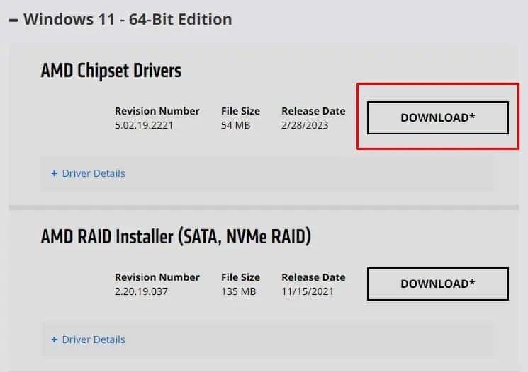 Fix: Ryzen Master Driver Not Installed Properly 7 download-chipset-driver-for-amd-motherboard