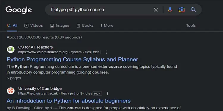 5 Ways to Google Search for PDF 1 filetype-pdf-search