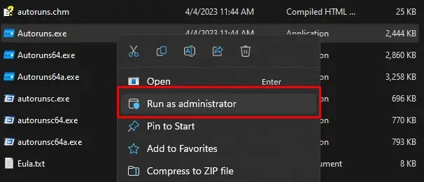 How to Stop Apps From Opening on Startup 11 open-autorun-as-administrator