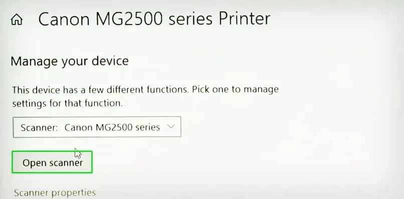 How to Scan From Canon Printer to Computer 6 open-scanner-button-in-settings-1