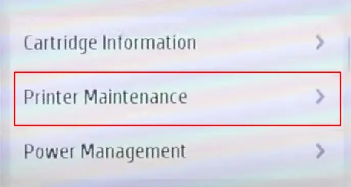 printer-maintenance-option