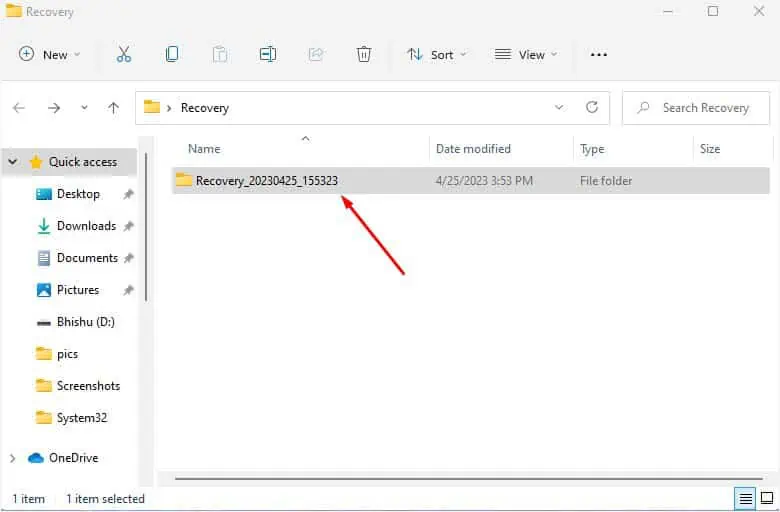 recovered-file-in-specified-directory