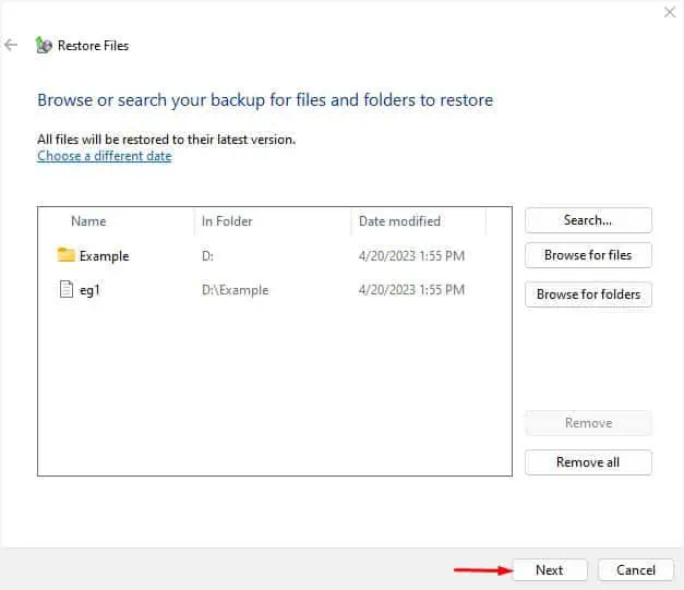 recovery-file-items-listed