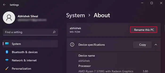 How to Change Your Computer Name In Windows 1 rename-this-pc-system-settings-about