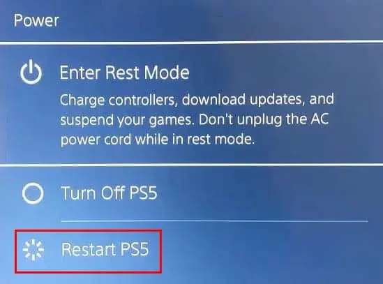 Astro A10 Mic Not Working? 7 Ways to Fix It 4 restart-ps5