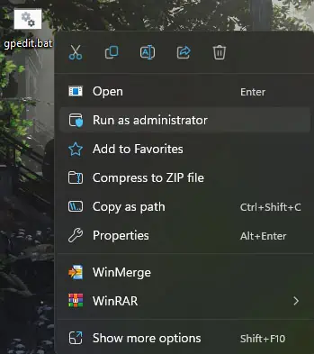 How to Fix gpedit.msc Not Found Error in Windows 5 run-bat-file-as-admin