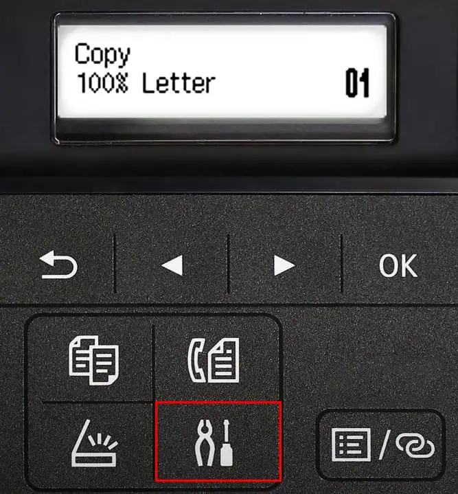 setup-button-on-canon-printer