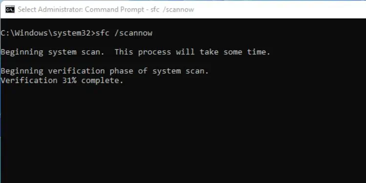 D Drive Not Showing Up—10 Ways to Fix It 27 sfc-scannow