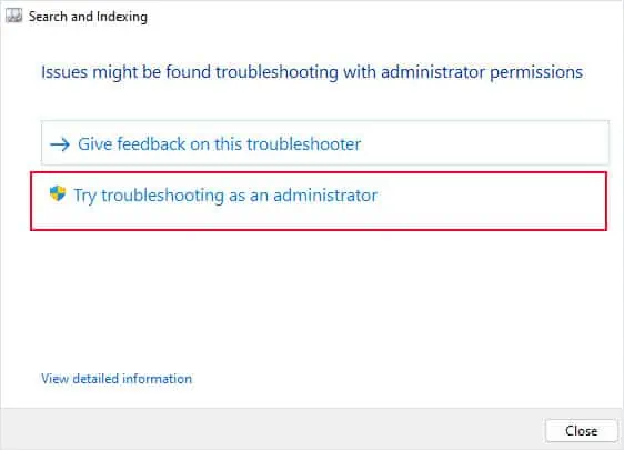 try-troubleshooting-as-admin-indexing-troubleshooter